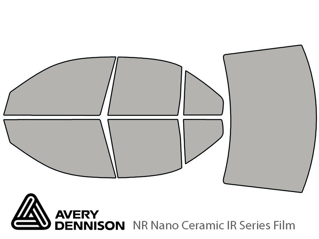Avery Dennison Volkswagen Jetta 1999-2005 (Sedan) NR Nano Ceramic IR Window Tint Kit