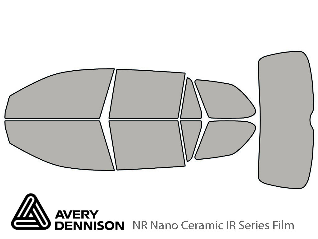Avery Dennison Volkswagen Jetta 2008-2014 (Wagon) NR Nano Ceramic IR Window Tint Kit