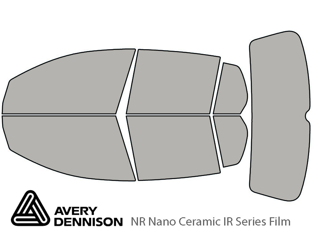Avery Dennison Volkswagen Rabbit 2006-2009 (4 Door) NR Nano Ceramic IR Window Tint Kit