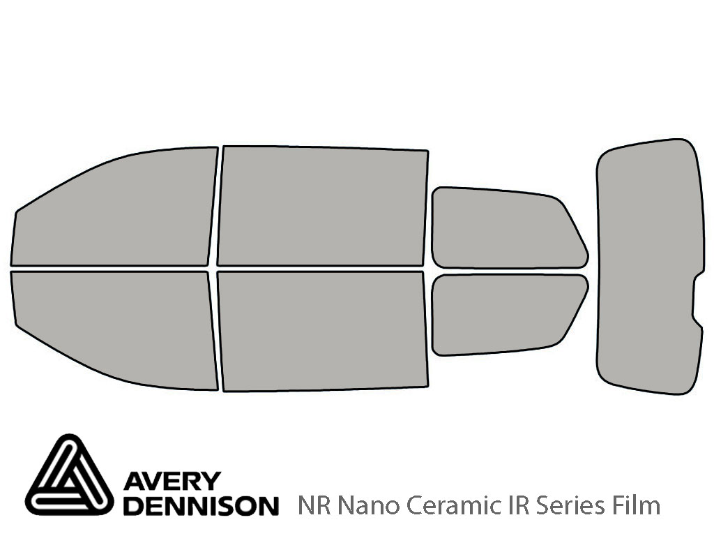 Avery Dennison Volkswagen Routan 2009-2012 NR Nano Ceramic IR Window Tint Kit
