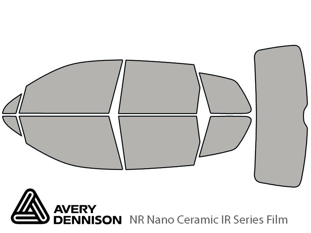 Avery Dennison Volkswagen Touareg 2011-2017 NR Nano Ceramic IR Window Tint Kit