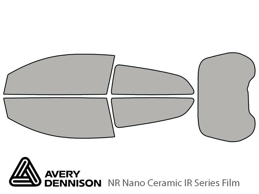 Avery Dennison Volvo C30 2009-2013 NR Nano Ceramic IR Window Tint Kit