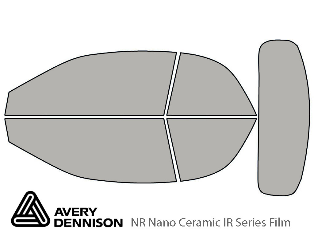Avery Dennison Volvo C70 1999-2005 NR Nano Ceramic IR Window Tint Kit