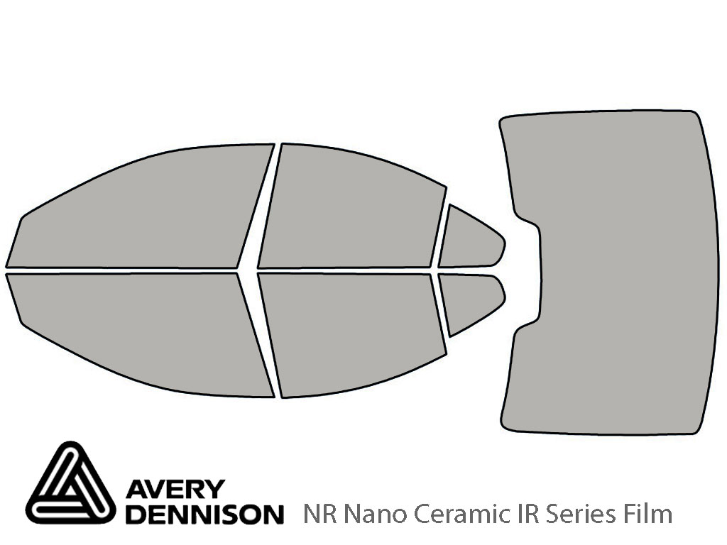 Avery Dennison Volvo S60 2001-2009 NR Nano Ceramic IR Window Tint Kit
