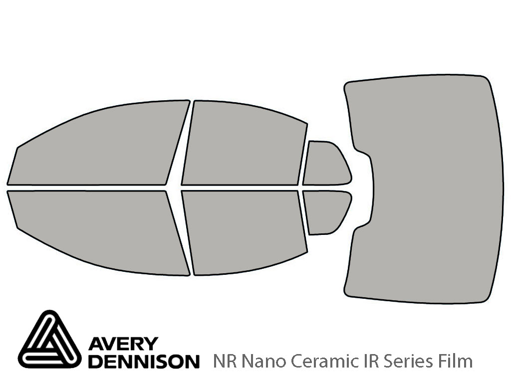 Avery Dennison Volvo S80 2007-2016 NR Nano Ceramic IR Window Tint Kit