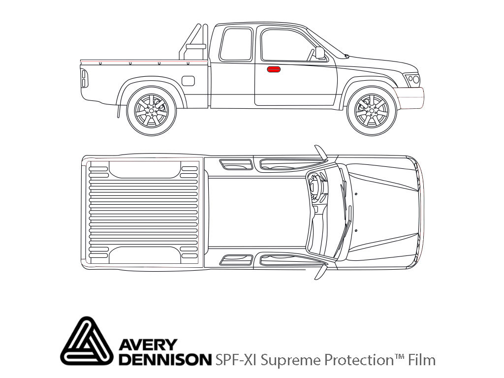 Avery Dennison Gloss SPF-XI Door Cup Protection Wraps