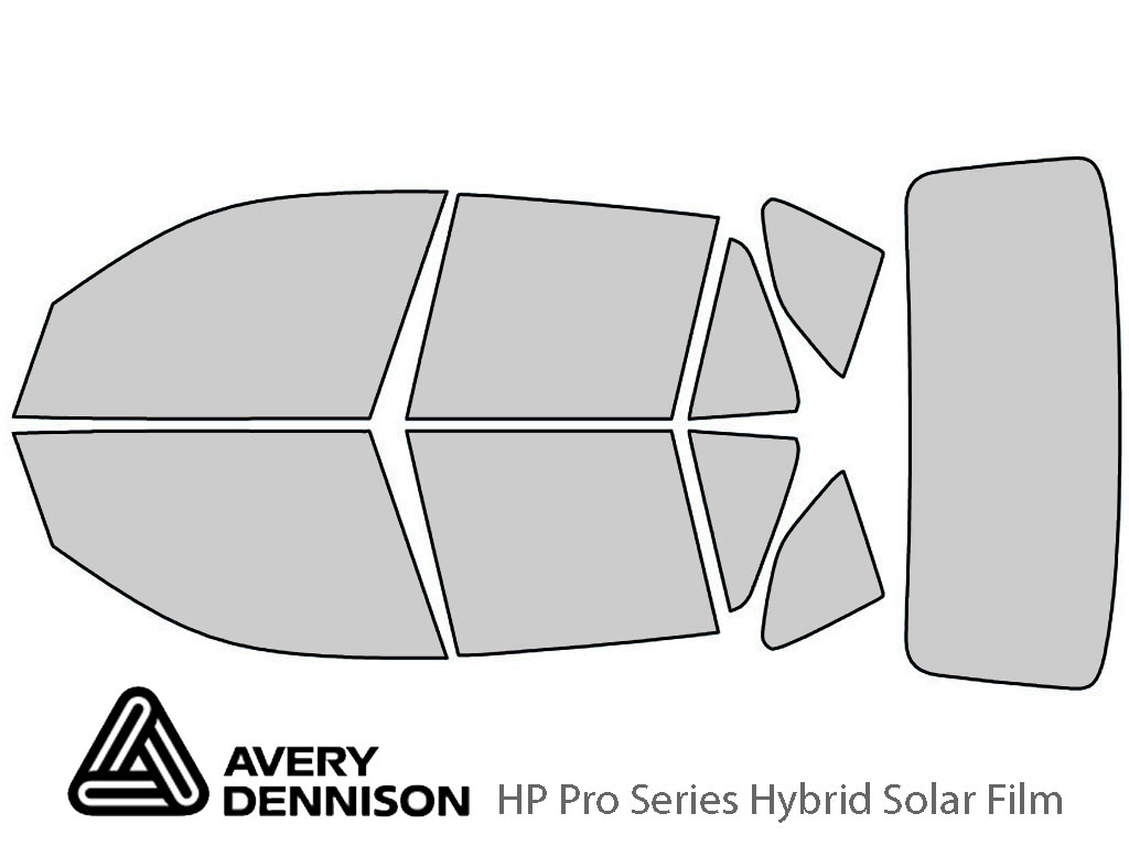 Avery Dennison BMW X1 2012-2015 HP Pro Window Tint Kit