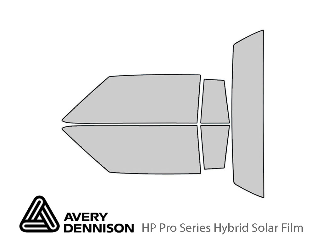 Avery Dennison Cadillac Deville 1980-1984 (Coupe) HP Pro Window Tint Kit