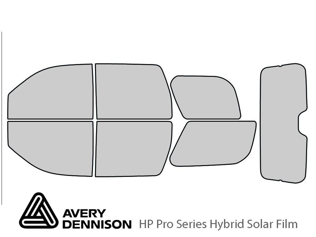 Avery Dennison Cadillac Escalade 2007-2014 HP Pro Window Tint Kit