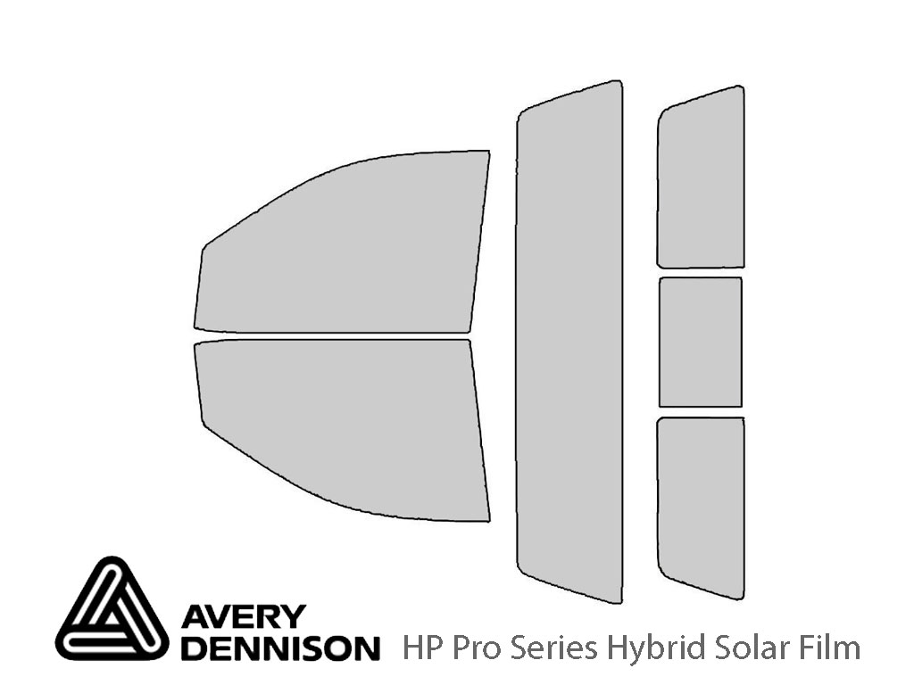 Avery Dennison Chevrolet Silverado 2019-2022 (2 Door Regular Cab) HP Pro Window Tint Kit