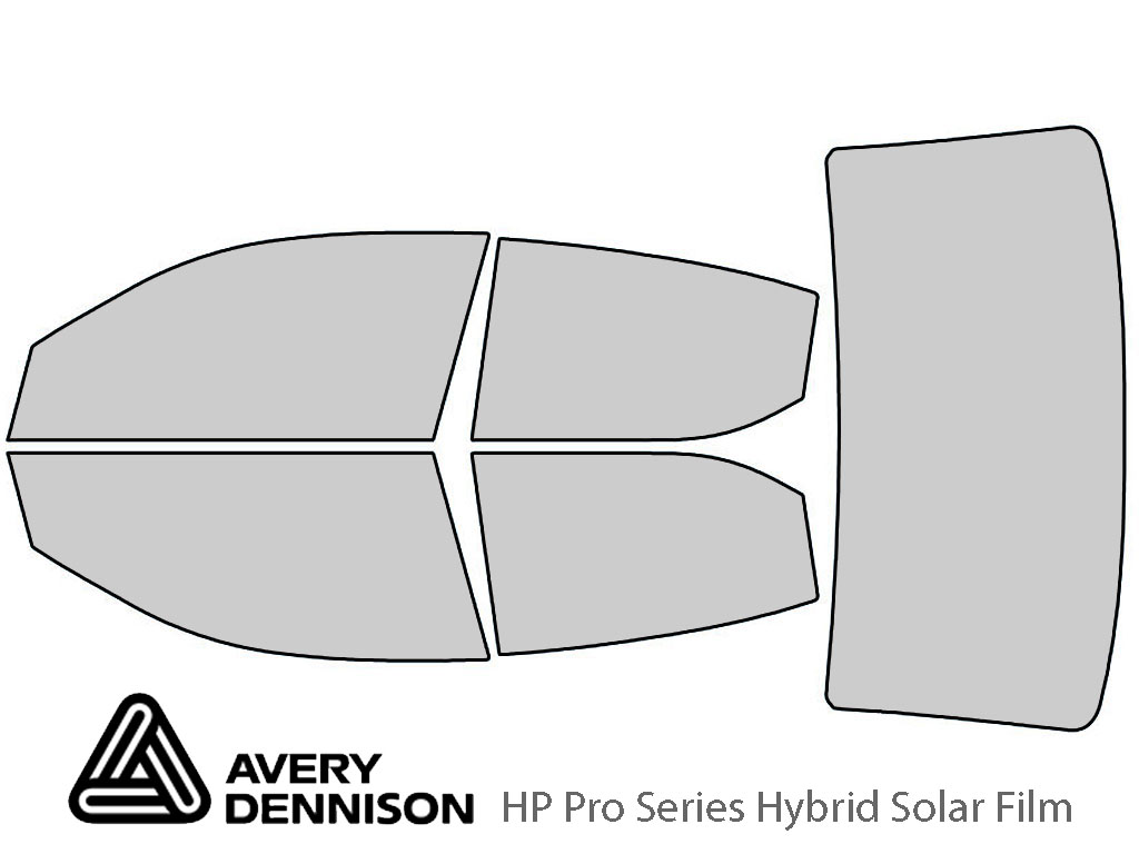 Avery Dennison Dodge Avenger 2008-2014 HP Pro Window Tint Kit