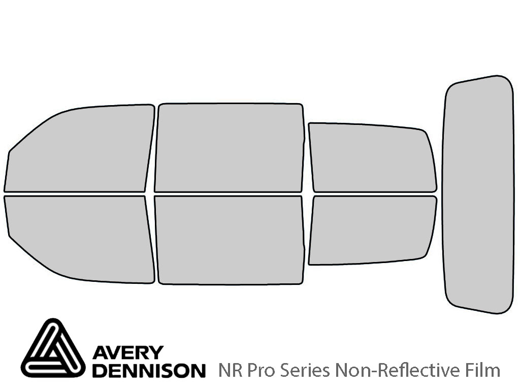 Avery Dennison Dodge Nitro 2007-2011 NR Pro Window Tint Kit