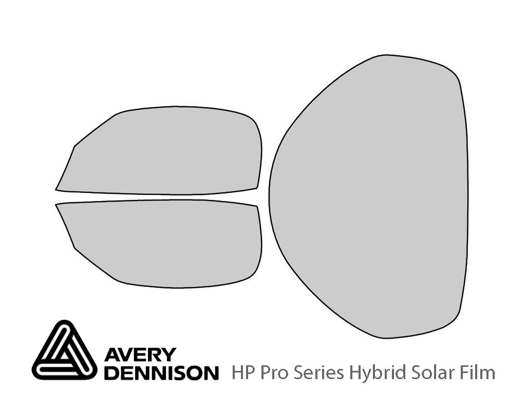 Avery Dennison Dodge Viper 2007-2010 (Coupe) HP Pro Window Tint Kit