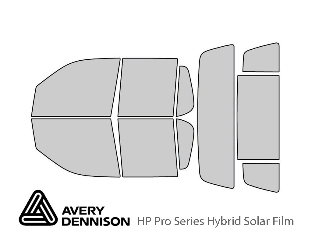 Avery Dennison Ford Explorer Sport Trac 2007-2010 HP Pro Window Tint Kit