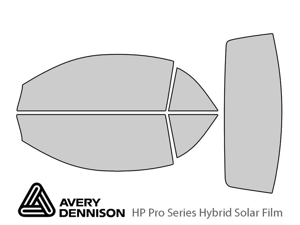 Avery Dennison Ford Mustang 2000-2004 (Convertible) HP Pro Window Tint Kit