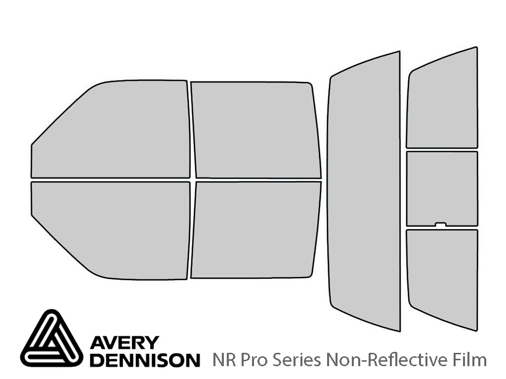Avery Dennison GMC Sierra 1996-2000 (4 Door) NR Pro Window Tint Kit