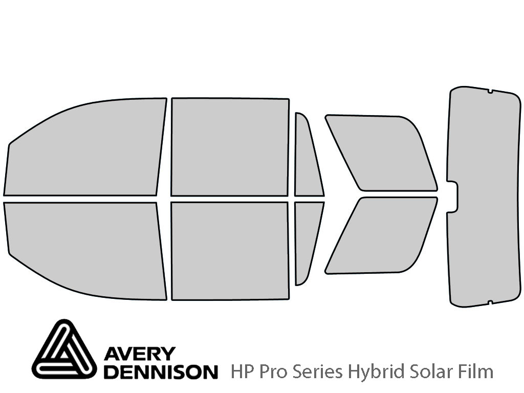 Avery Dennison GMC Yukon 2015-2020 HP Pro Window Tint Kit
