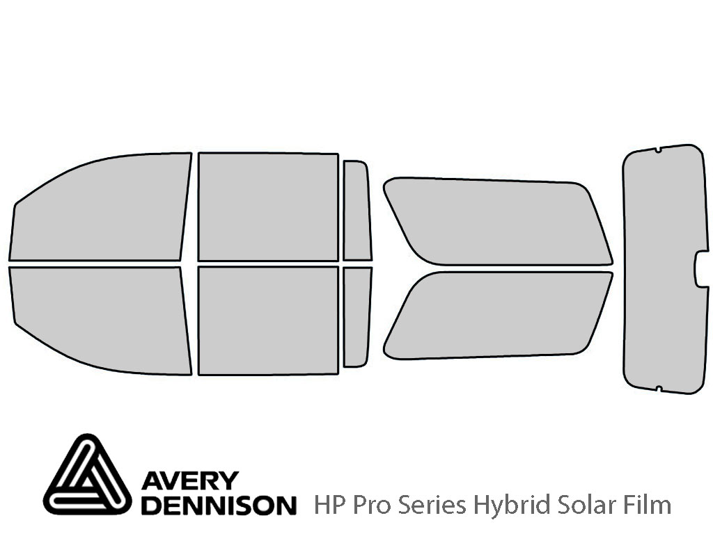 Avery Dennison GMC Yukon 2015-2020 (XL) HP Pro Window Tint Kit