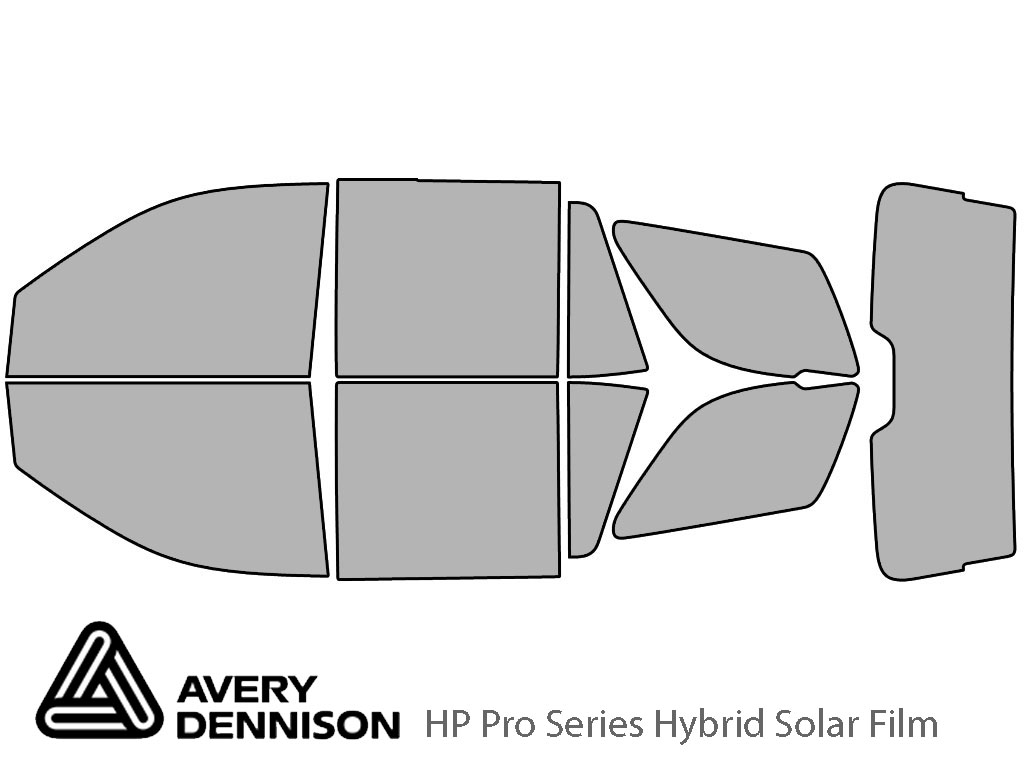 Avery Dennison GMC Yukon 2021-2022 HP Pro Window Tint Kit