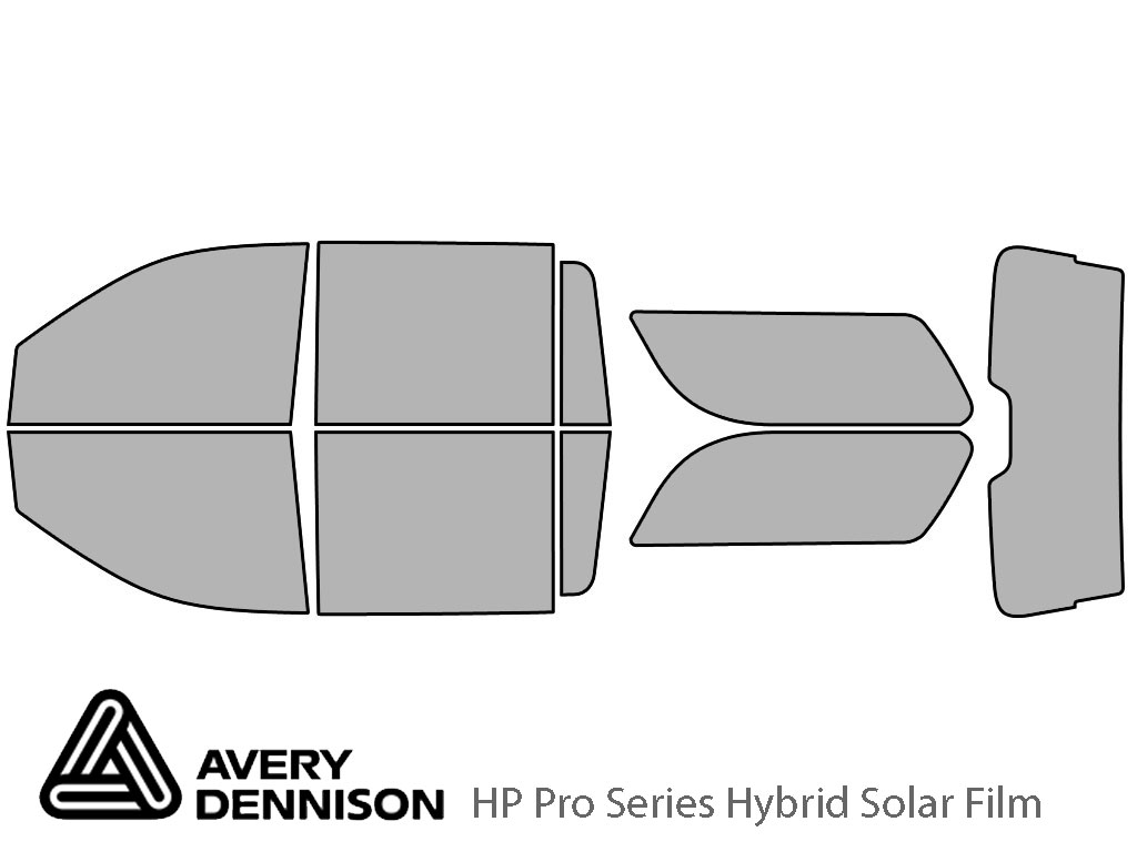 Avery Dennison GMC Yukon XL 2021-2022 HP Pro Window Tint Kit