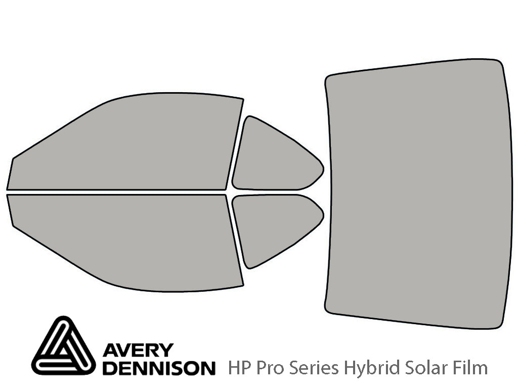Avery Dennison Honda Prelude 1992-1996 HP Pro Window Tint Kit