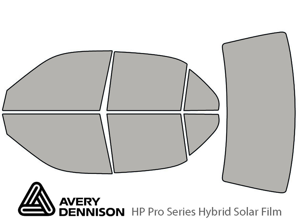 Avery Dennison Hyundai Accent 2000-2005 (Sedan) HP Pro Window Tint Kit