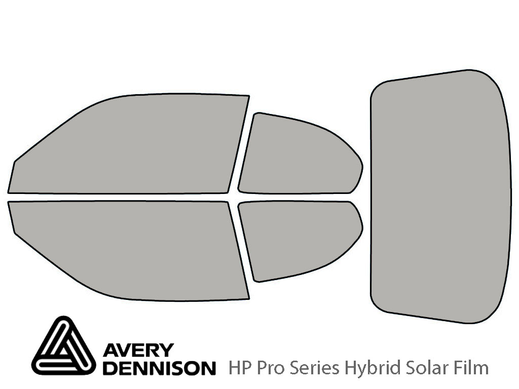 Avery Dennison Hyundai Accent 2006-2011 (Coupe) HP Pro Window Tint Kit
