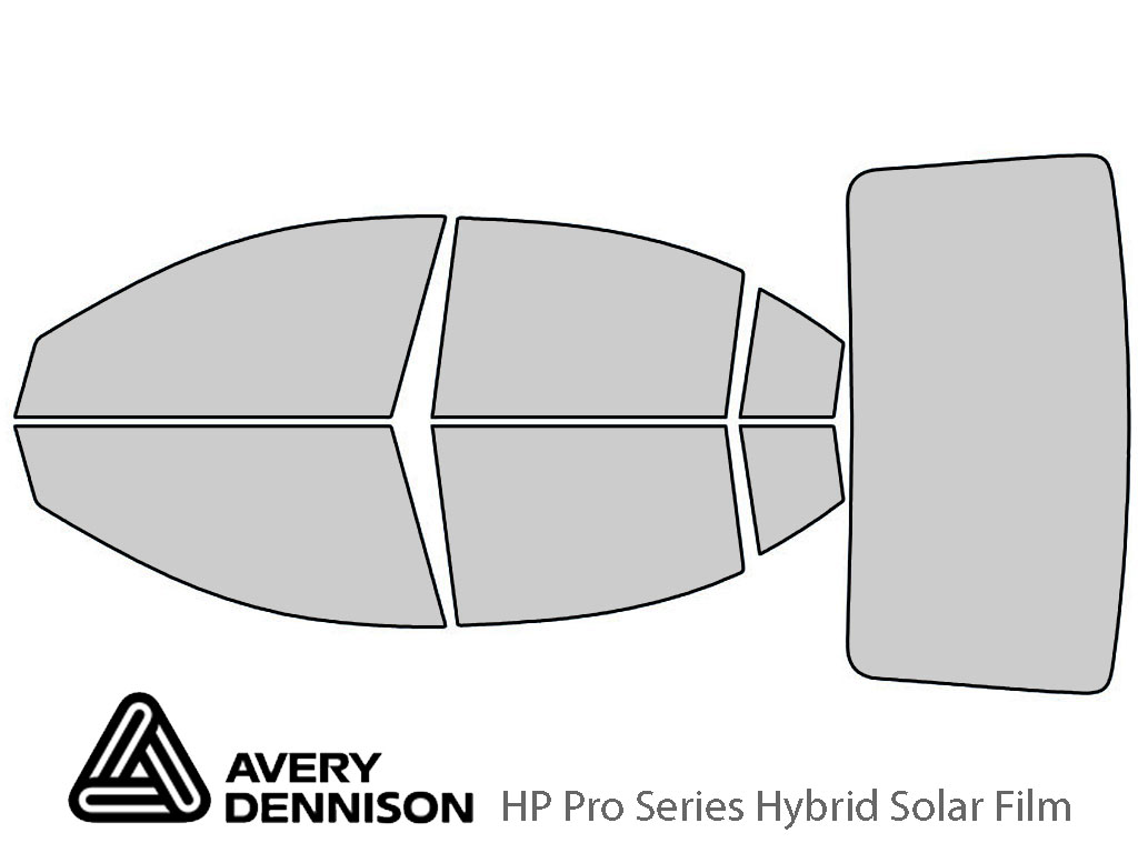 Avery Dennison Hyundai Accent 2006-2011 (Sedan) HP Pro Window Tint Kit