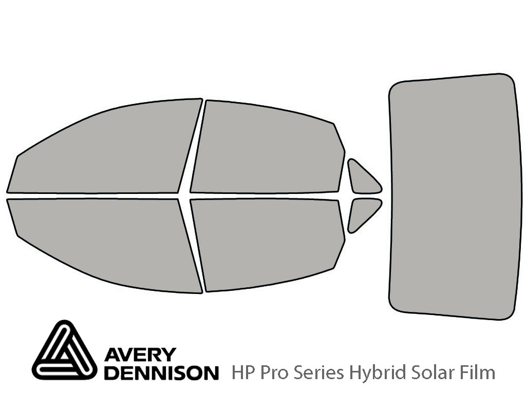 Avery Dennison Hyundai Elantra 2007-2010 (Sedan) HP Pro Window Tint Kit