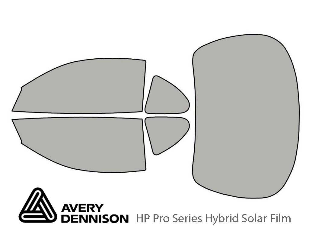 Avery Dennison Hyundai Tiburon 1997-1999 HP Pro Window Tint Kit