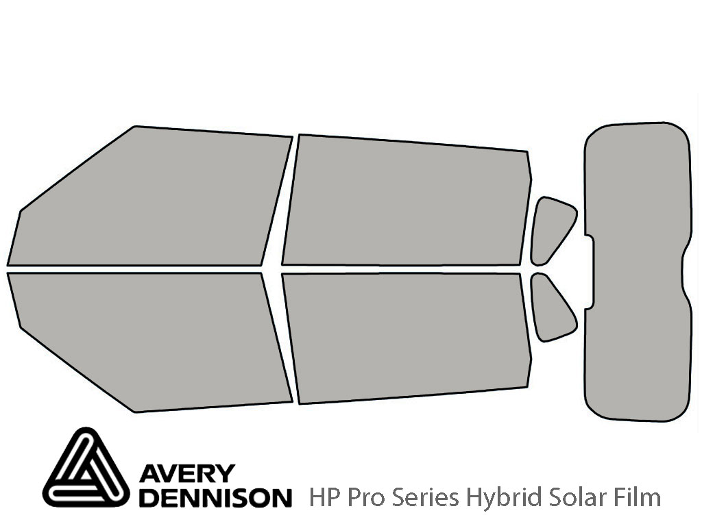 Avery Dennison Kia Soul 2010-2013 HP Pro Window Tint Kit