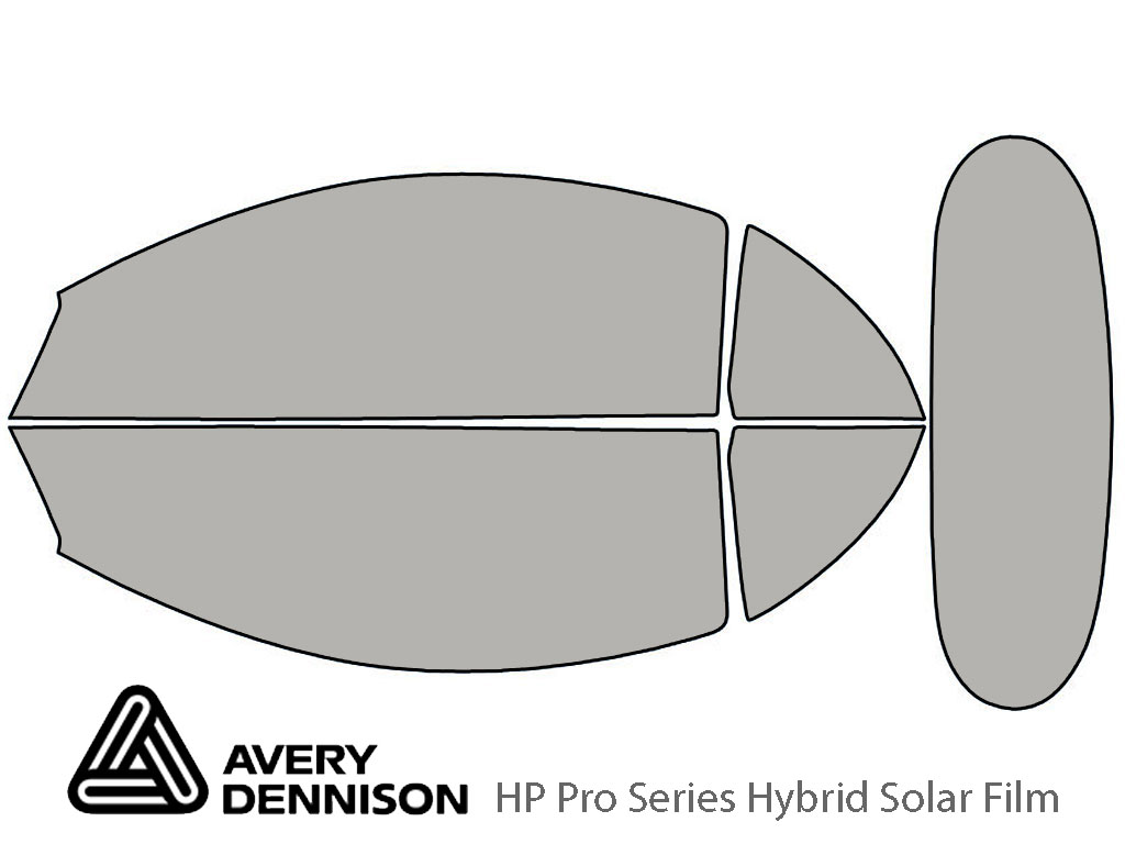 Avery Dennison Mitsubishi Eclipse 2001-2005 (Spyder) HP Pro Window Tint Kit
