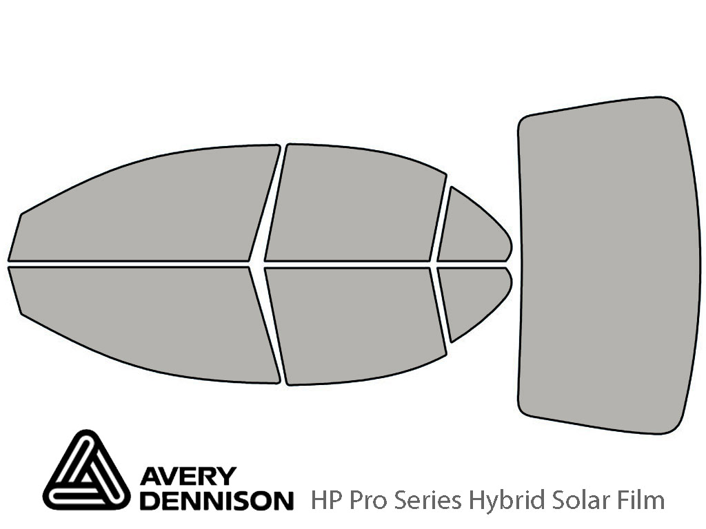 Avery Dennison Mitsubishi Lancer 2008-2017 (Sedan) HP Pro Window Tint Kit