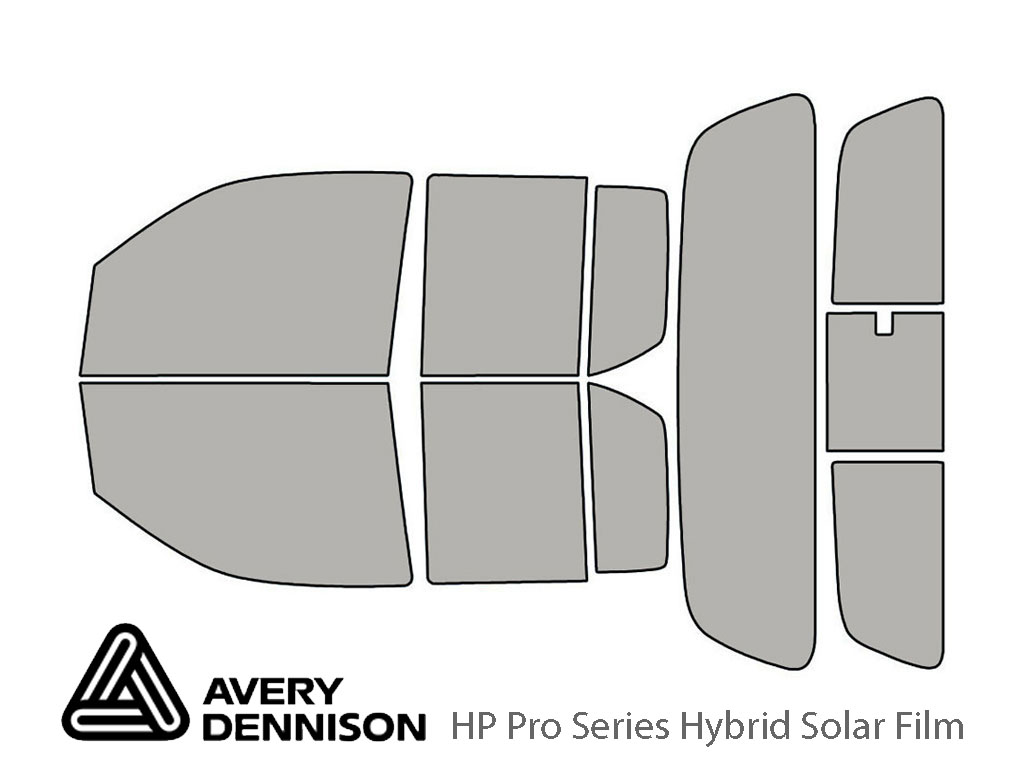 Avery Dennison Nissan Frontier 2005-2021 (4 Door) HP Pro Window Tint Kit