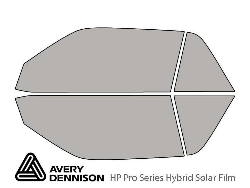 Avery Dennison Pontiac Sunbird 1990-1994 (Convertible) HP Pro Window Tint Kit