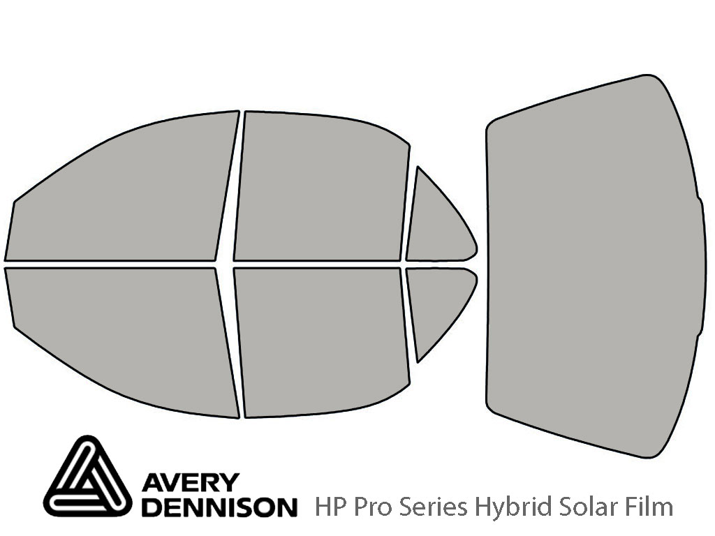 Avery Dennison Pontiac Sunfire 1995-2000 (Sedan) HP Pro Window Tint Kit
