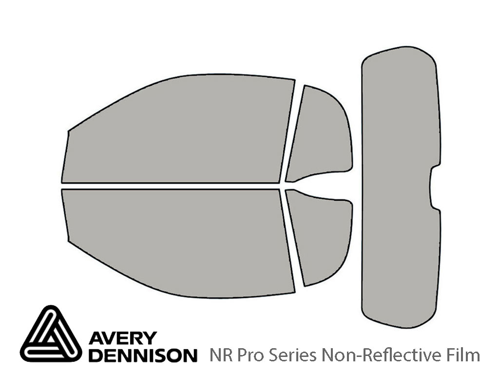 Avery Dennison SMART Fortwo 2008-2015 (Convertible) NR Pro Window Tint Kit