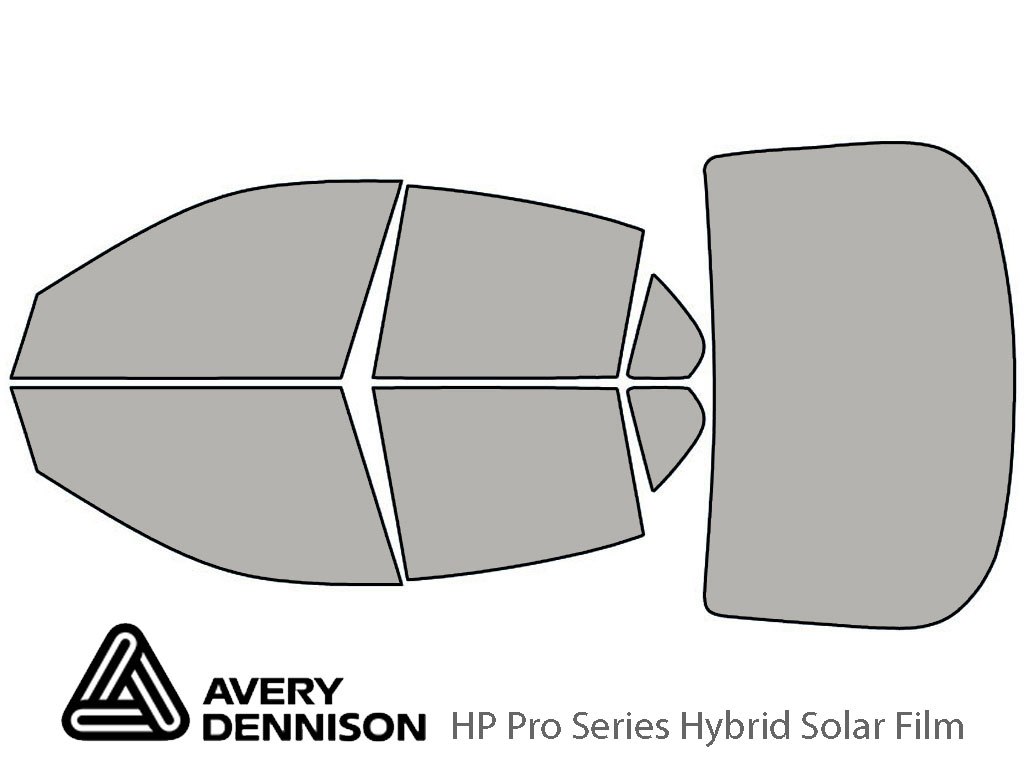 Avery Dennison Saab 9-3 1999-2003 (Sedan) HP Pro Window Tint Kit