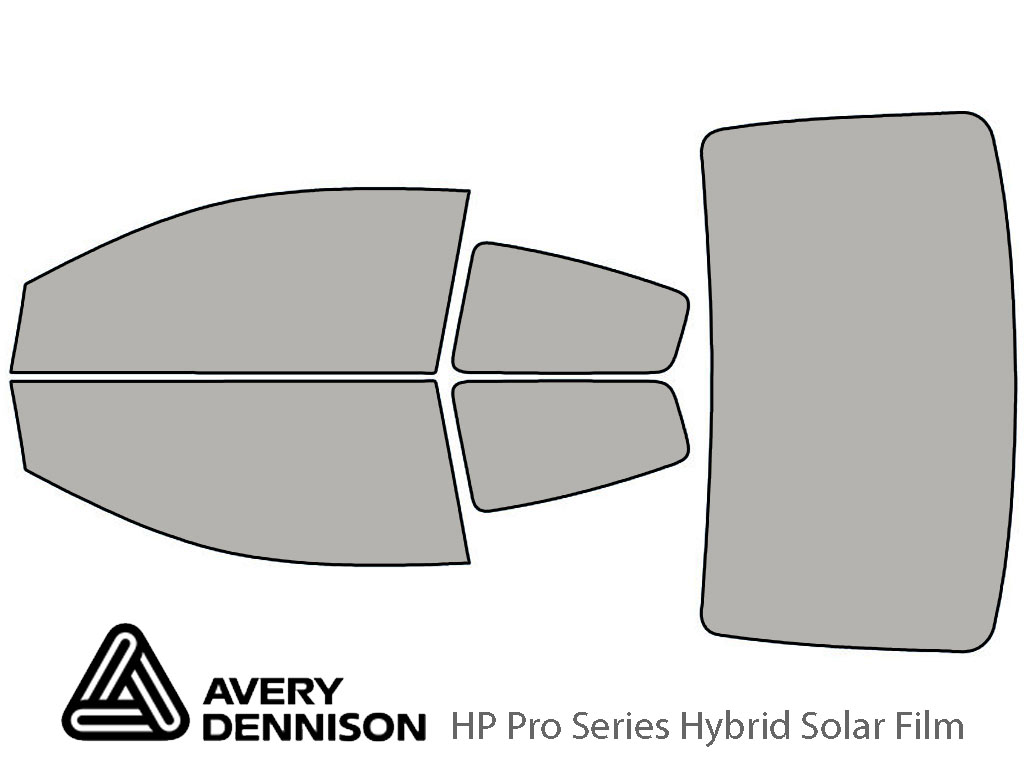 Avery Dennison Saturn Ion 2003-2007 (Coupe) HP Pro Window Tint Kit