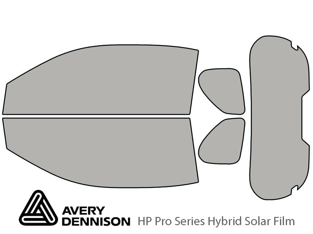 Avery Dennison Scion iQ 2012-2014 HP Pro Window Tint Kit