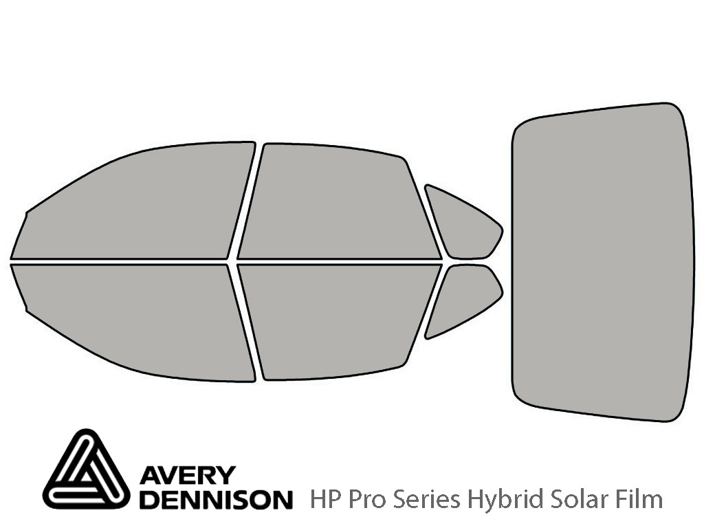 Avery Dennison Subaru Legacy 2005-2009 (Sedan) HP Pro Window Tint Kit