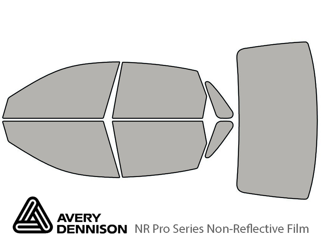 Avery Dennison Subaru WRX 2008-2014 (Sedan) NR Pro Window Tint Kit