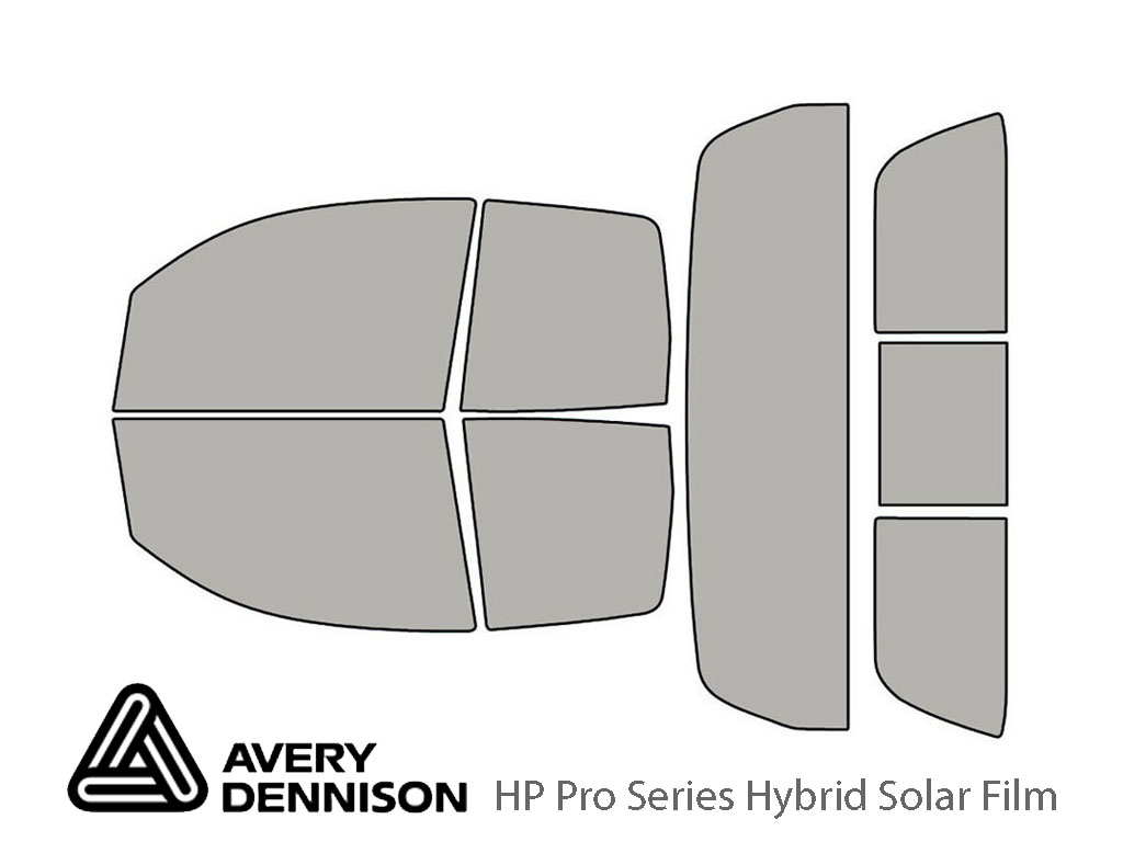 Avery Dennison Toyota Tundra 2007-2021 (2 Door Double Cab) HP Pro Window Tint Kit
