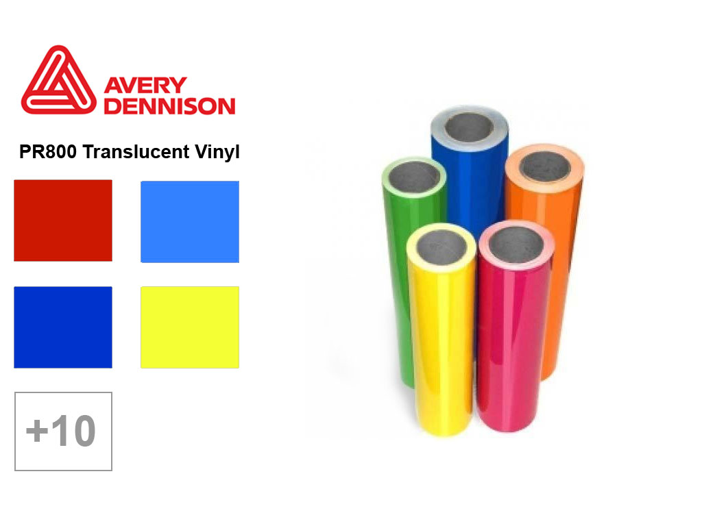 Avery Dennison™  PR 800 Translucent Backlit Sign Vinyl