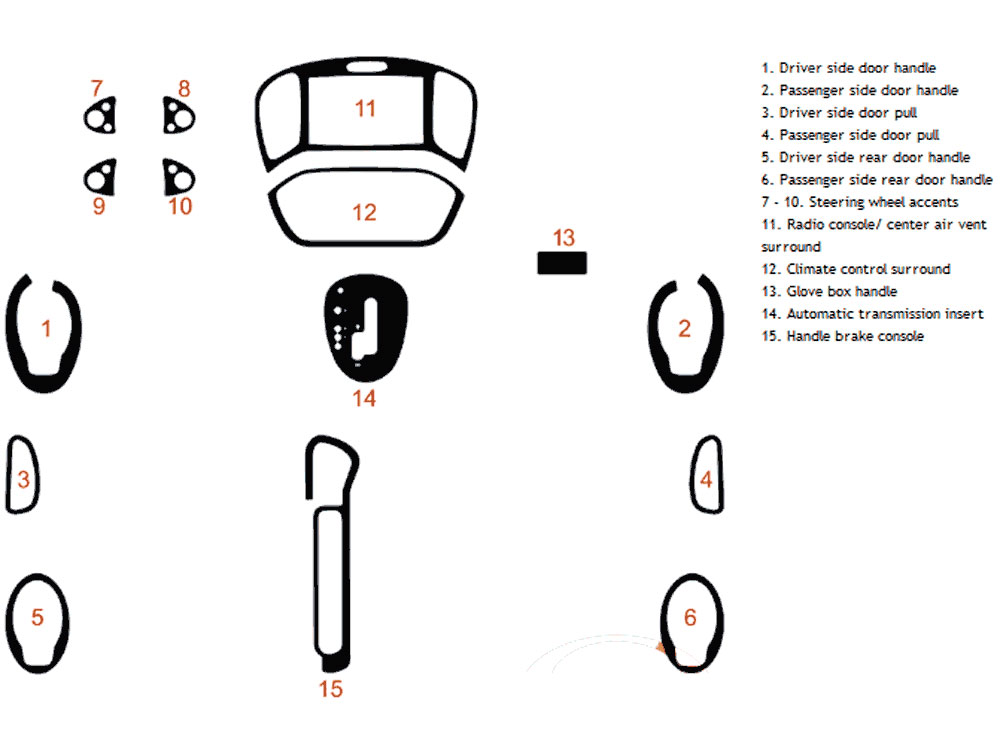Nissan Juke 2011-2014 Dash Kit Diagram