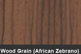 African Zebrano Wood Dash Kits