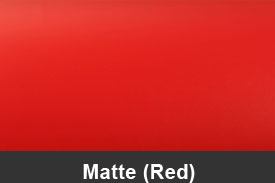 Red Matte Pillar Post Trim Kits