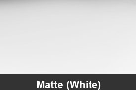 White Matte Pillar Post Trim Kits