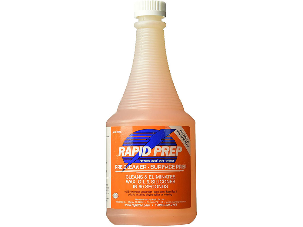 Rapid Tac Rapid Prep Pre-Cleaner for Wrap Surfaces