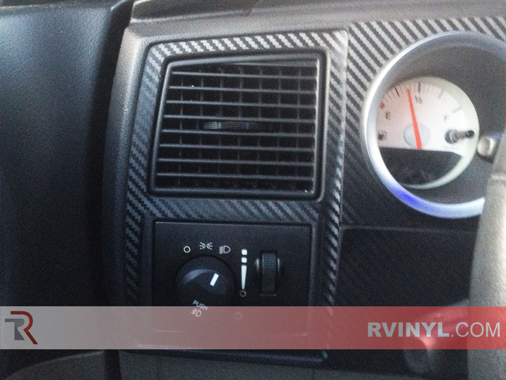 Rdash Carbon Fiber Dash Kit For Dodge Charger Car Truck